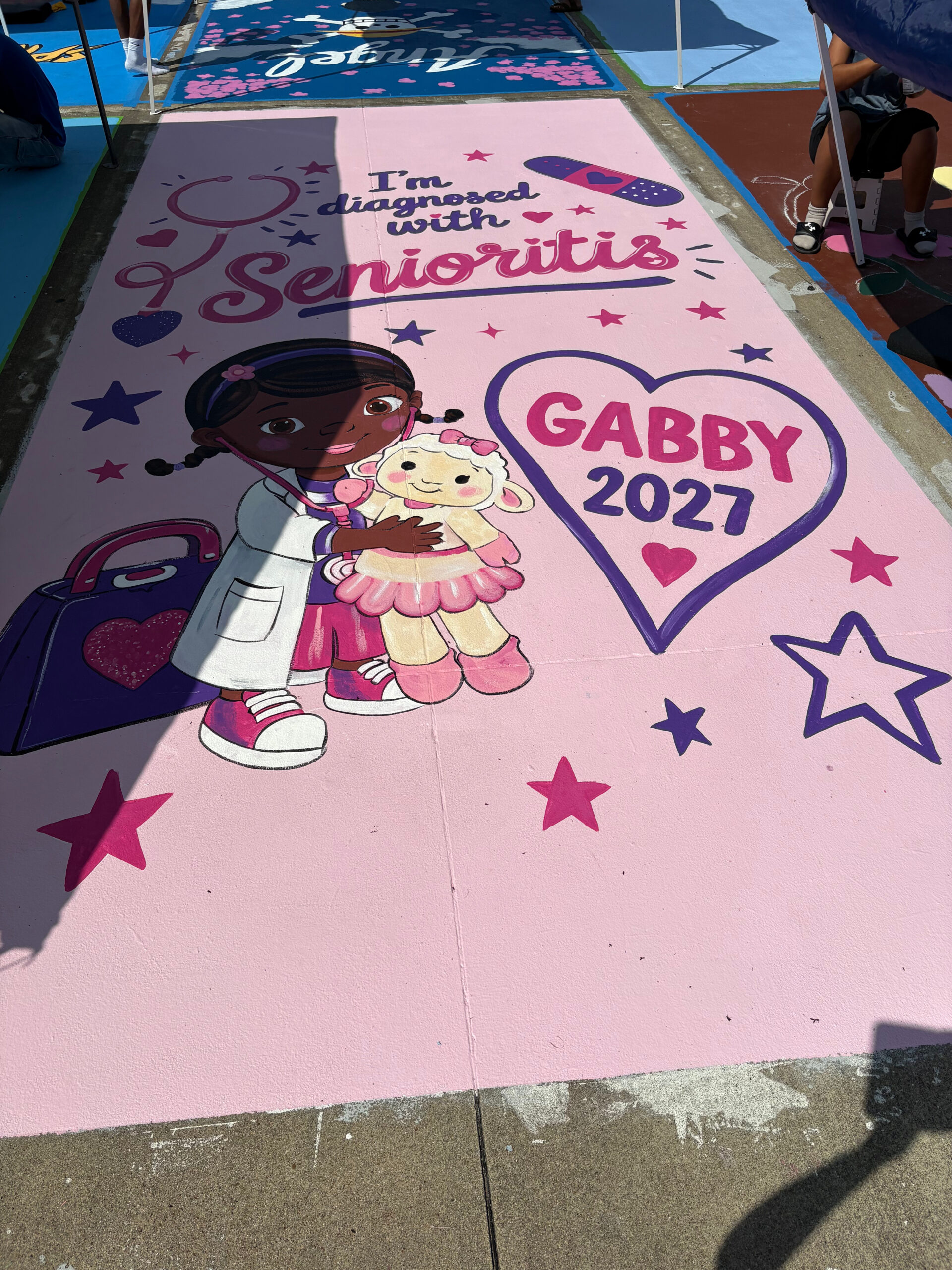 Senior Parking Spots Senior parking spot painting Houston, Humble, Atascosita, hardin, Rosharon, Manvel, Katy, Conroe