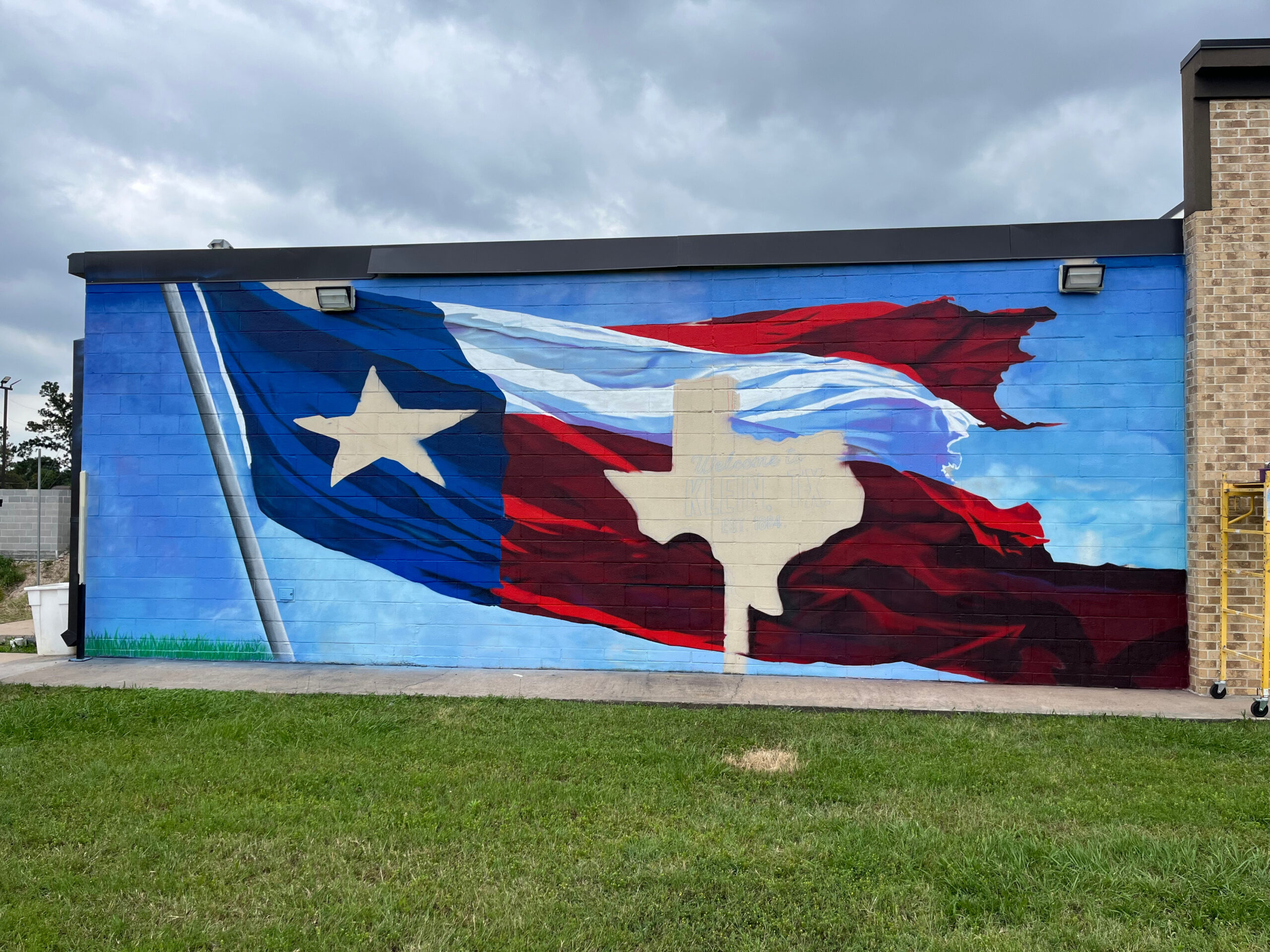 Klein Texas Flag Mural img 9677